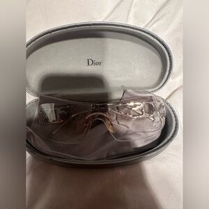 Dior Silver/clear fire Sunglasses